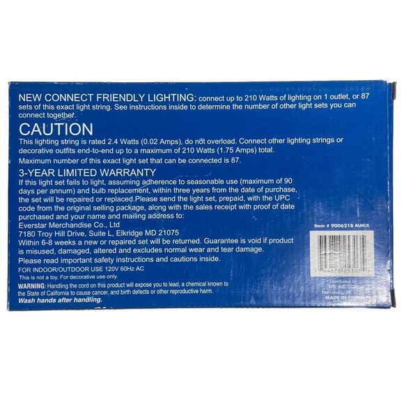 Yule Rite 25 Pine Cone String Lights Cool White Indoor Outdoor Total Length 15ft - Picture 9 of 10